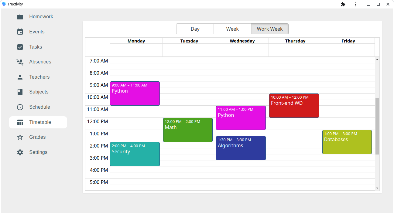 startuptile Tructivity-Start organizing your student life now