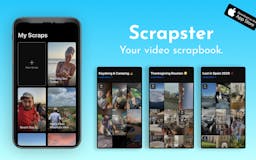 Scrapster: Document your life media 1