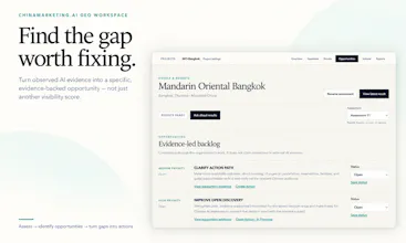 ChinaMarketing.AI GEO Workspace gallery image