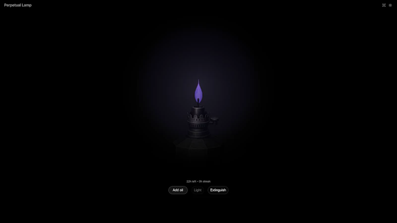 Perpetual Lamp screenshot 2