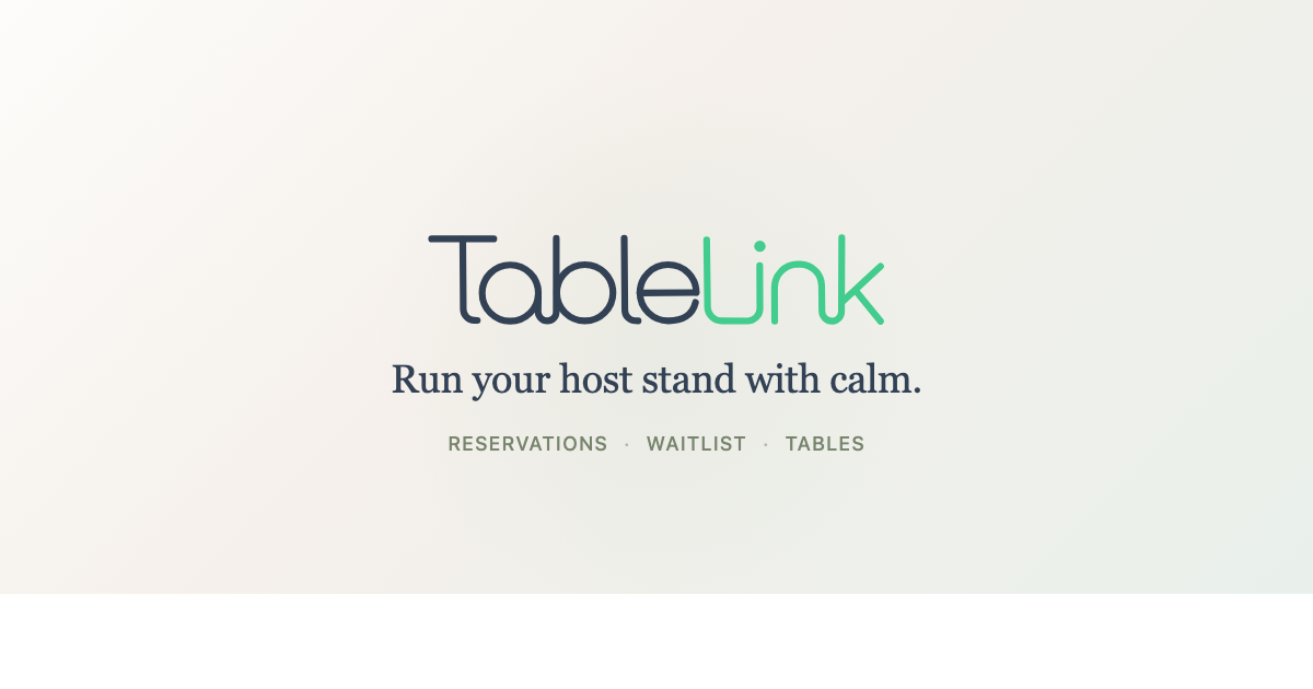 TableLink gallery image
