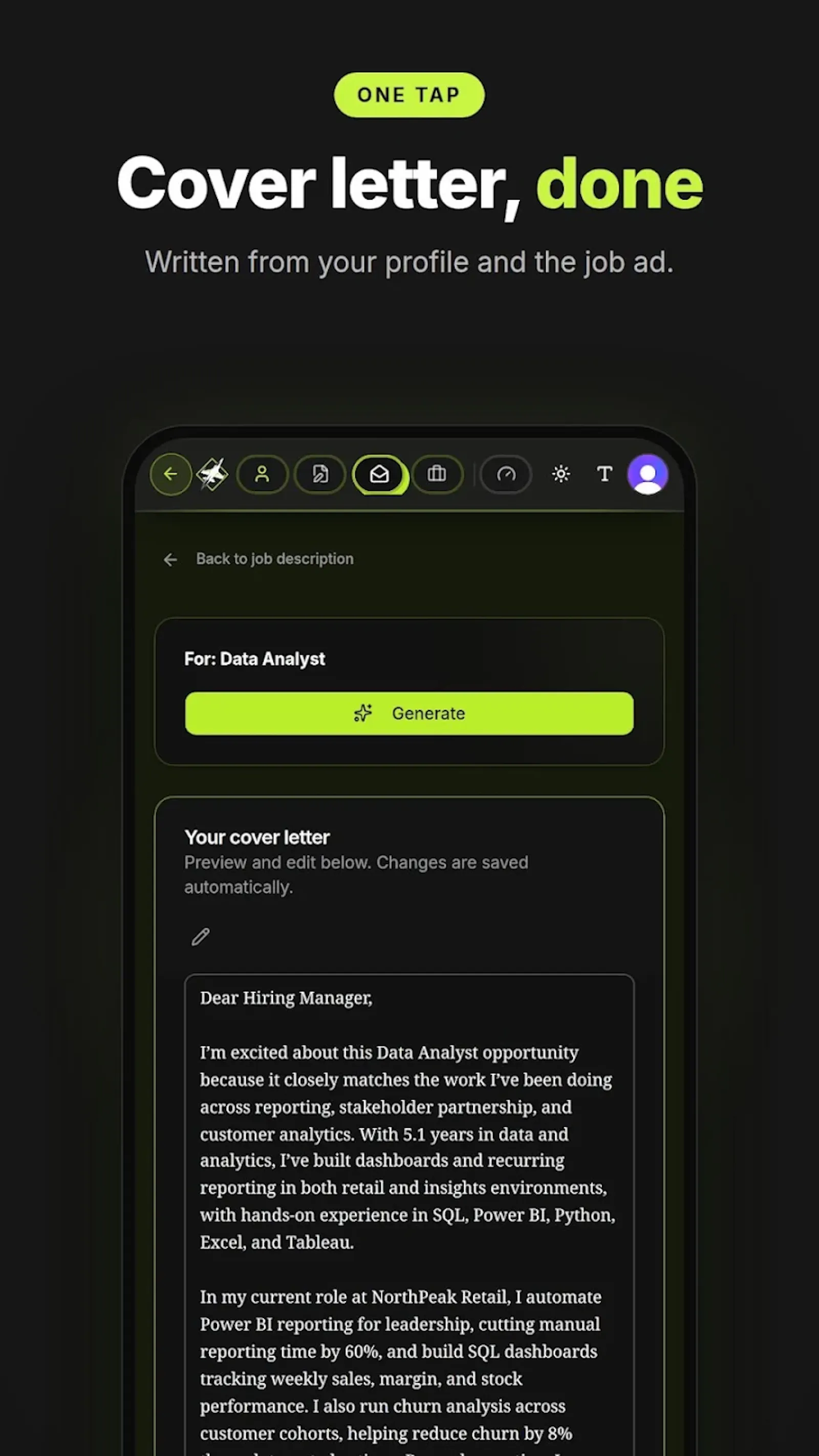 CVMaverick screenshot 5