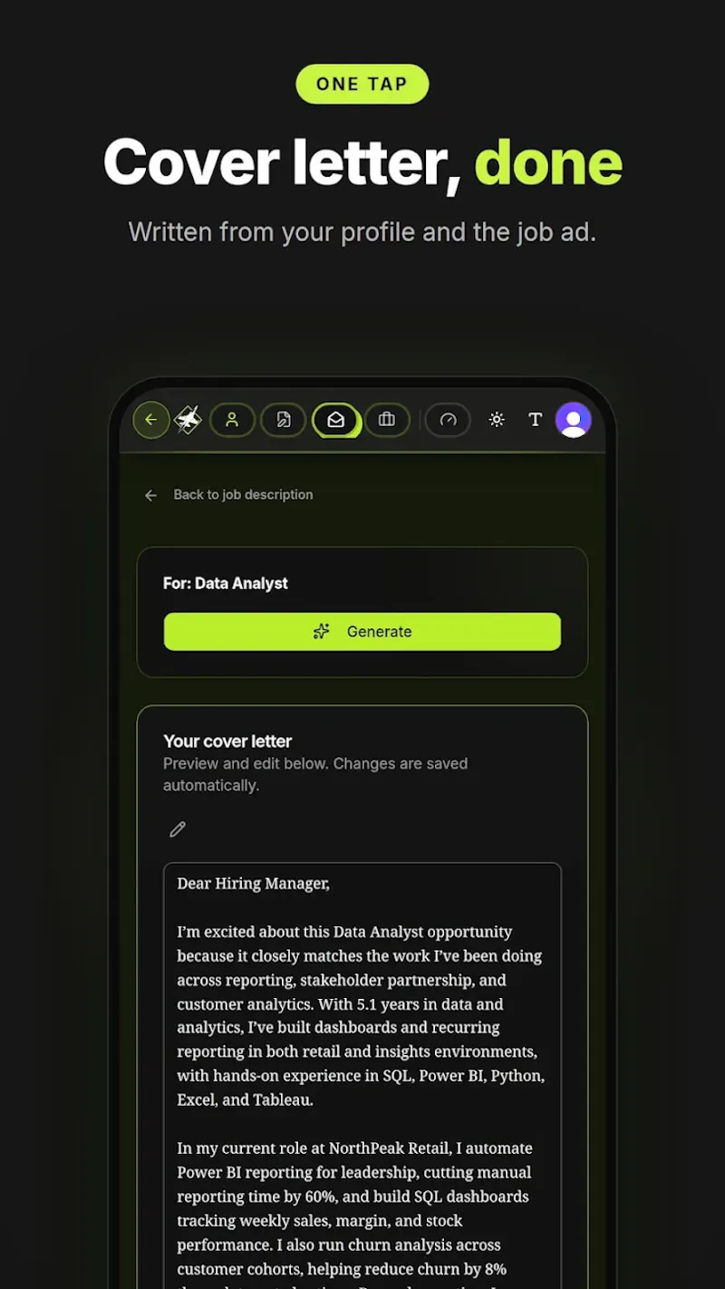 CVMaverick screenshot 5