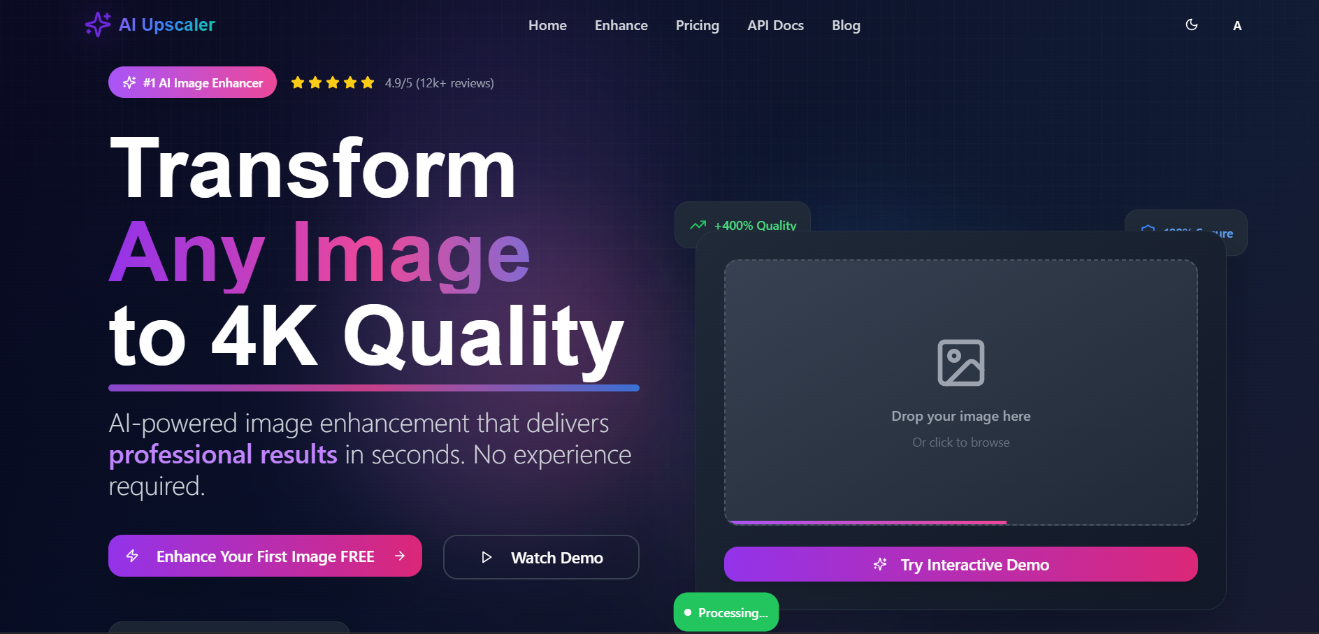 imagupscaler.io- 이미지 향상