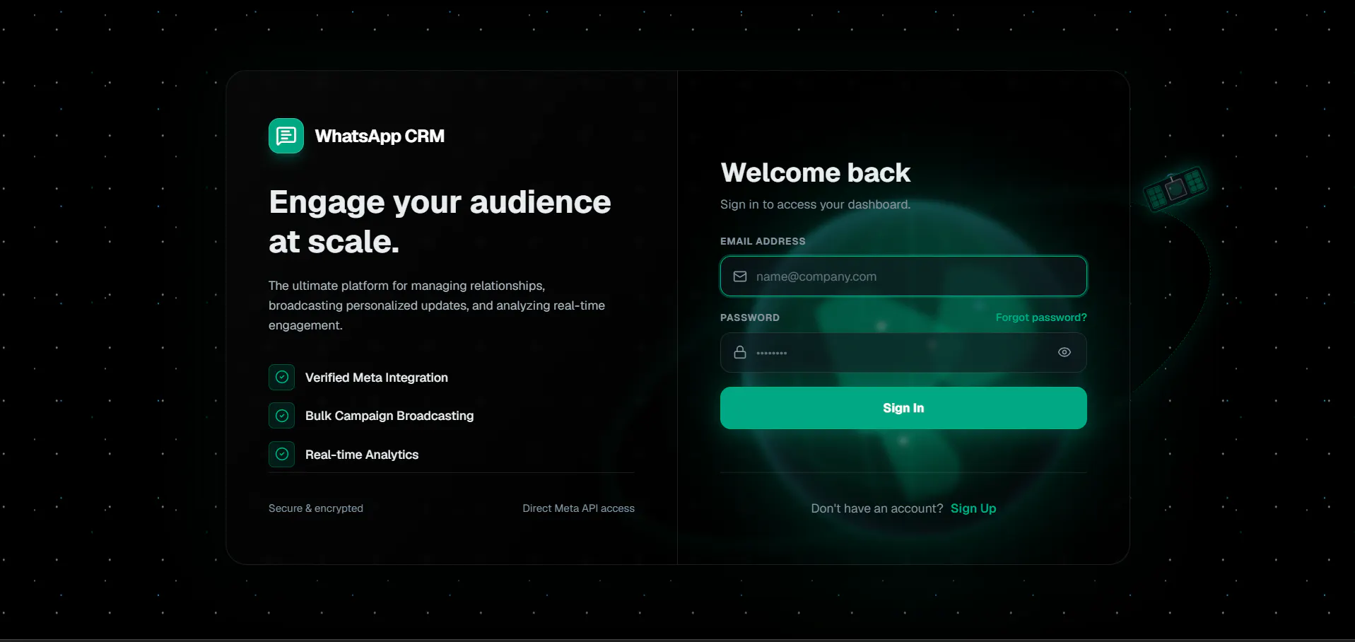 WhatsApp Broadcast CRM gallery image
