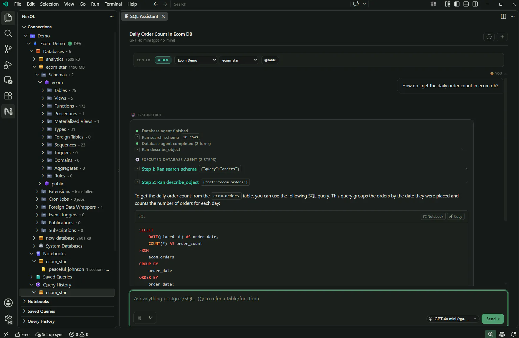 NexQL gallery image