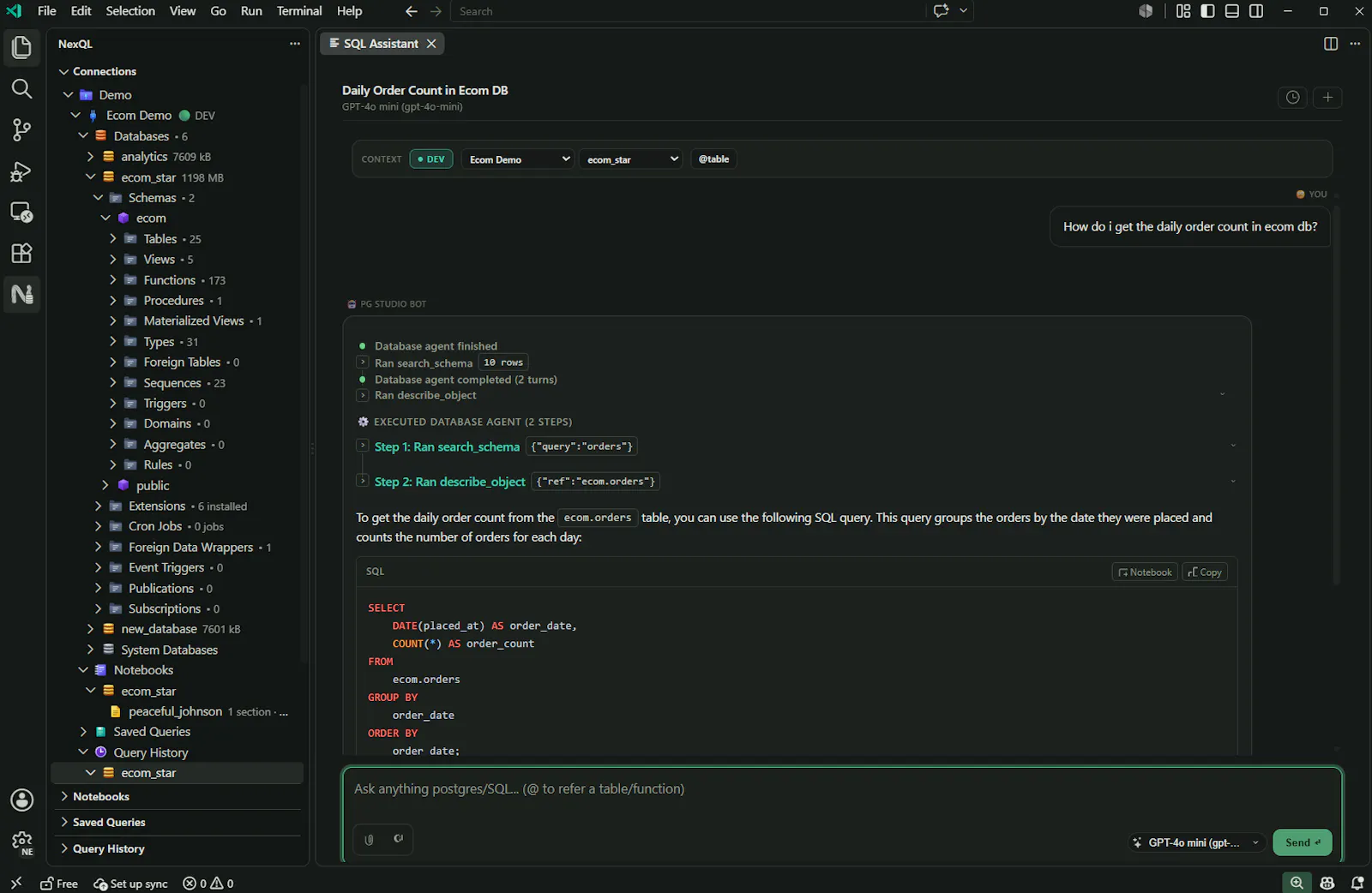 NexQL screenshot 7