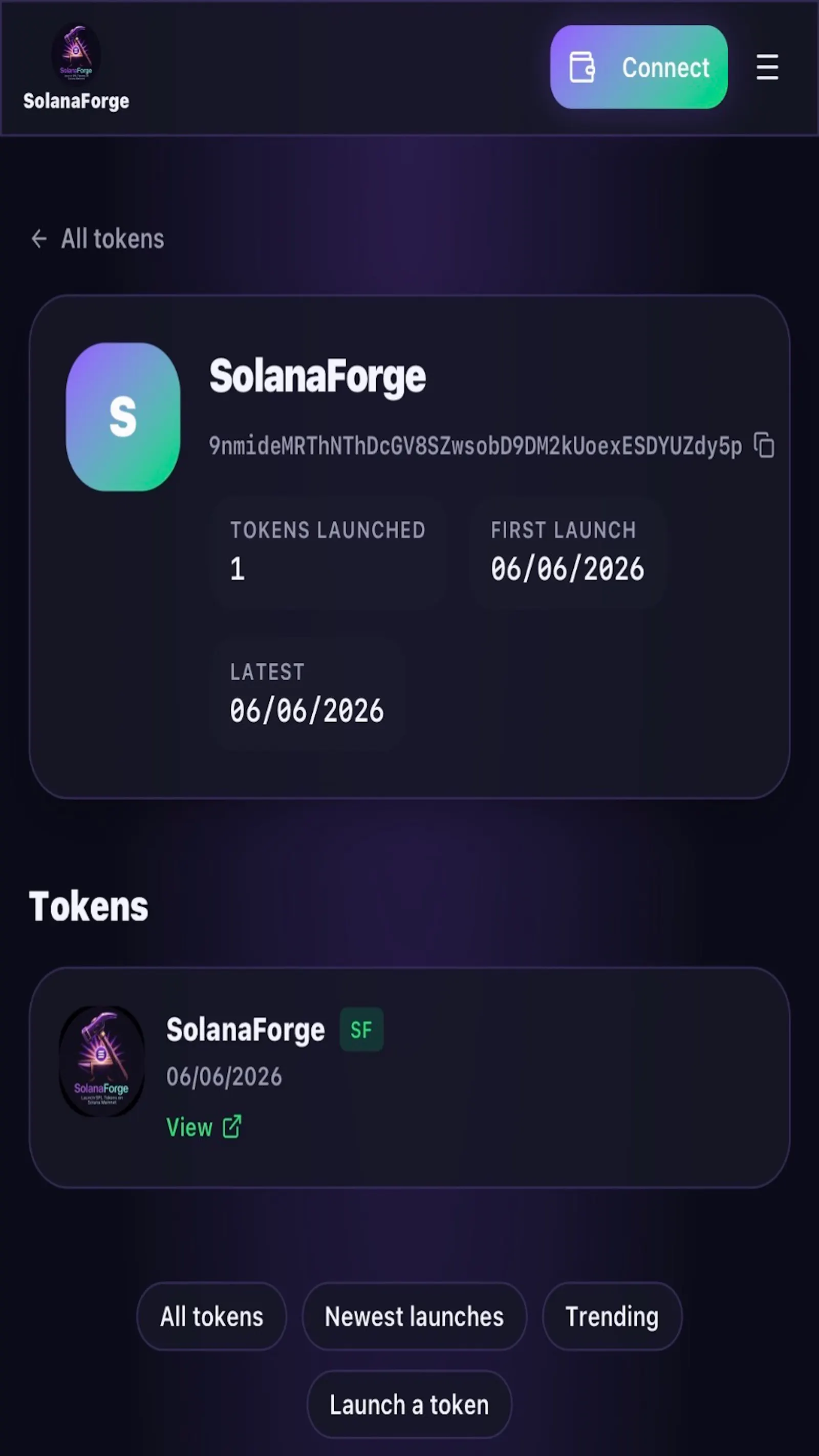SolanaForge screenshot 4