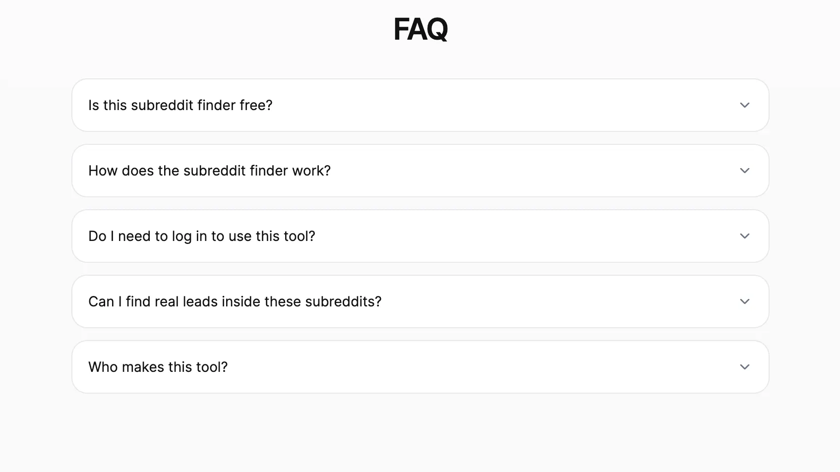 Subreddit Finder gallery image