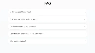 Subreddit Finder gallery image