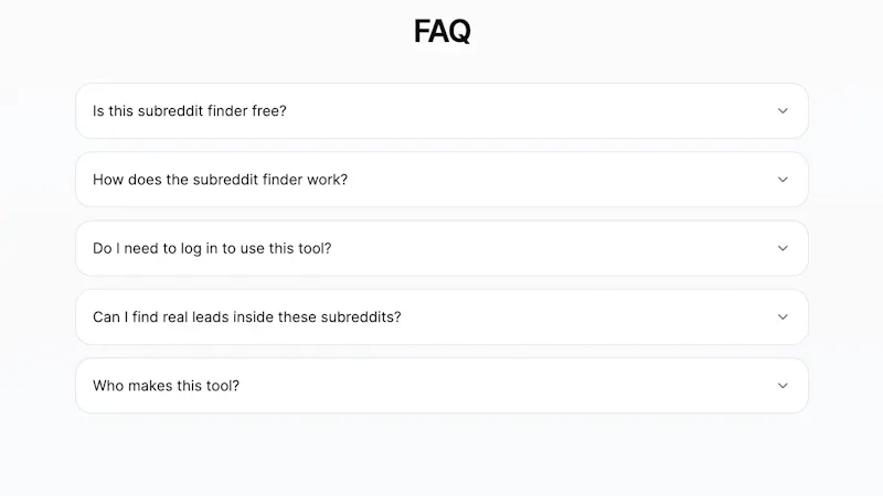 Subreddit Finder screenshot 2