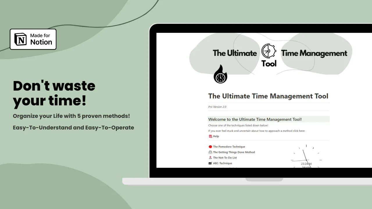 The Ultimate Time Management Tool gallery image