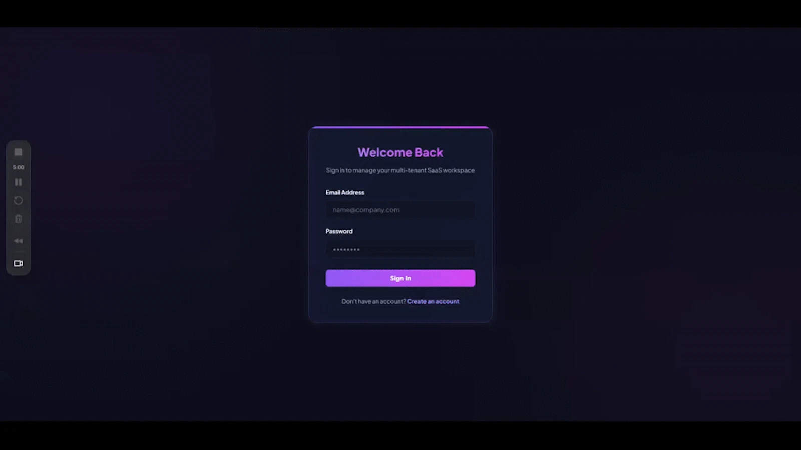 MERN Multi-Tenant SaaS Boilerplate screenshot 1 (video preview)