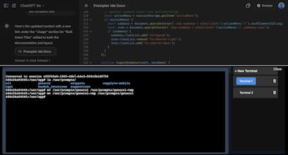 Prompter IDE gallery image