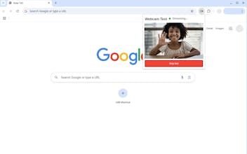 Webcam Test Pro - Check camera extension gallery image