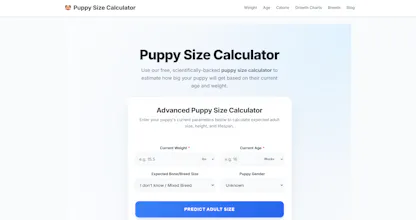 Puppy Size Calculator gallery image