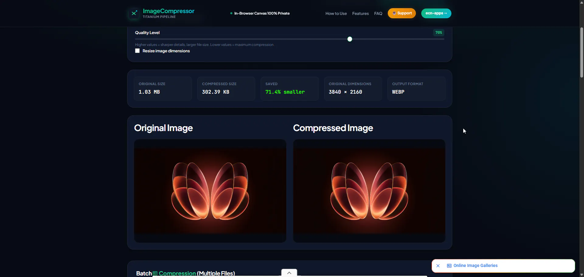 Image Compressor gallery image