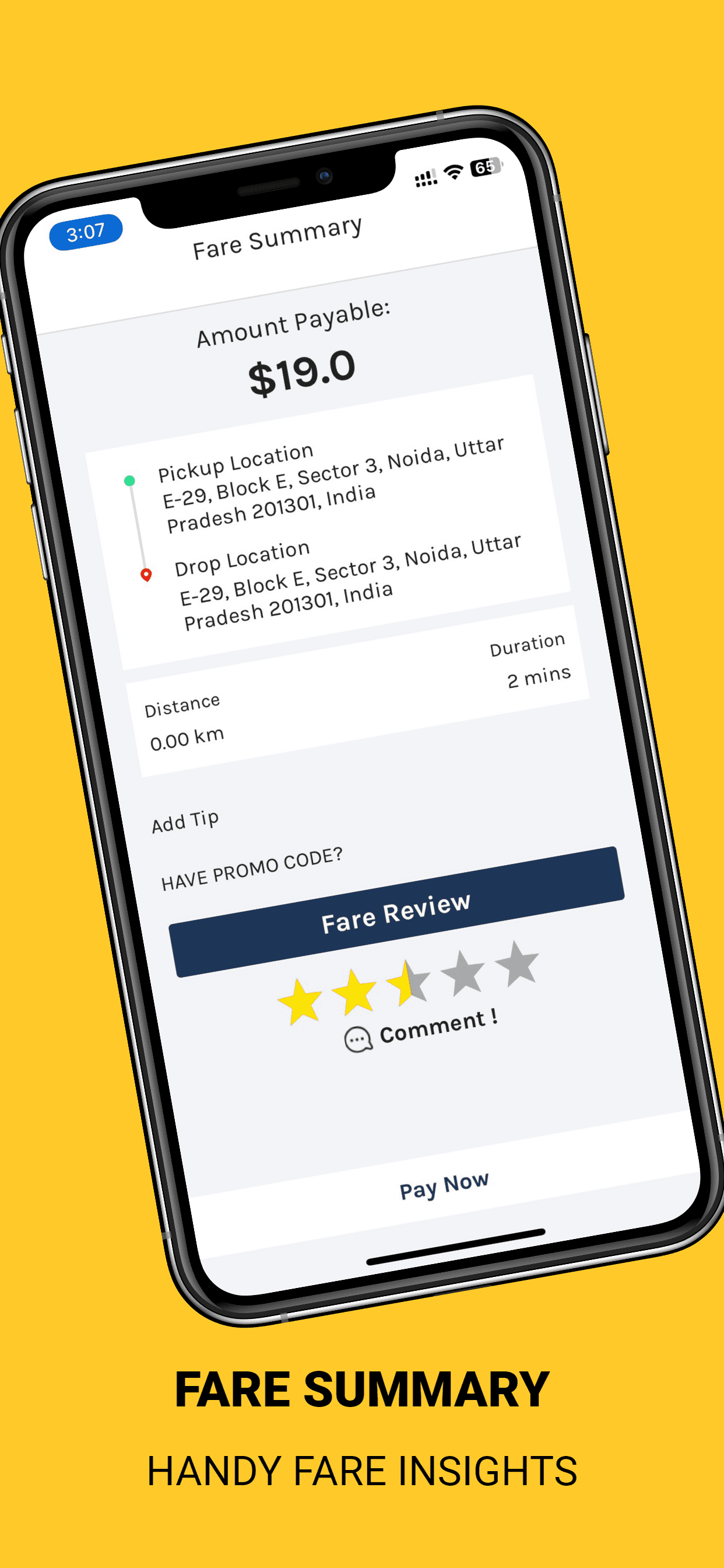 HireMe Uber Clone Taxi App gallery image