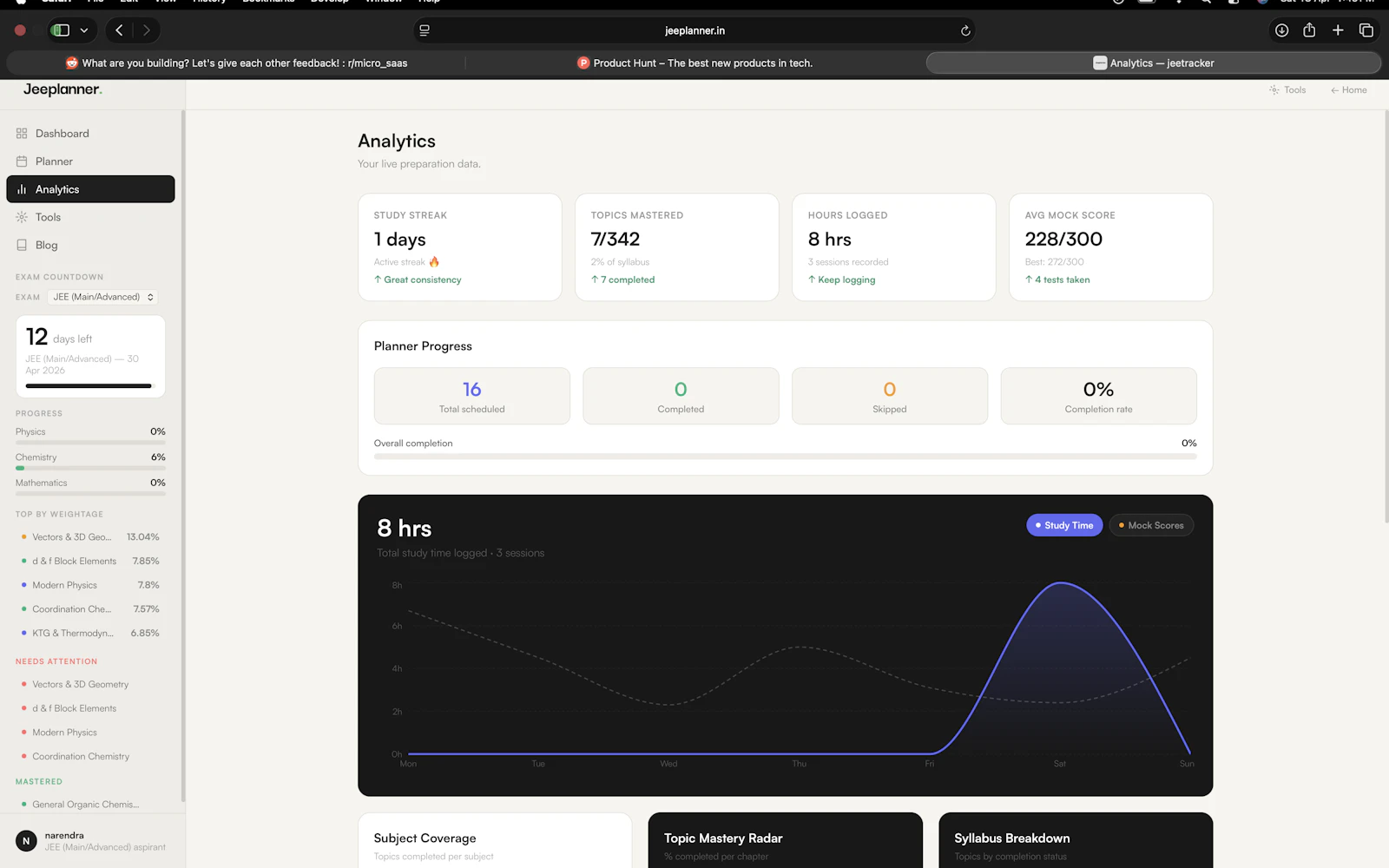 jeeplanner screenshot 2
