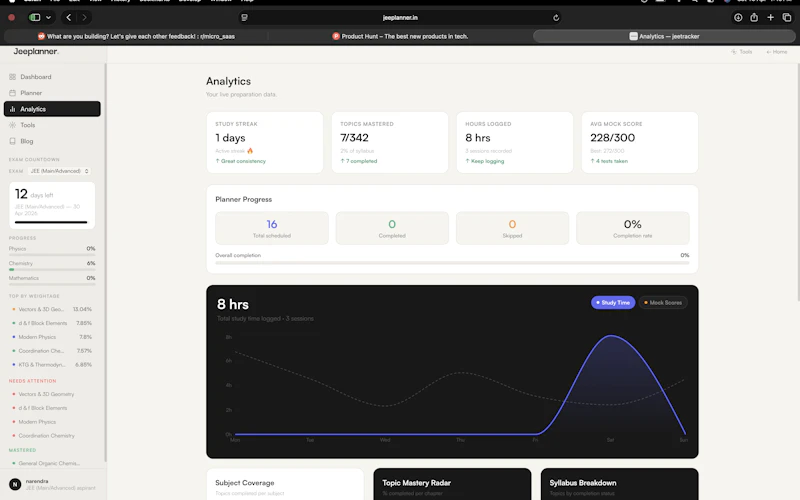 jeeplanner screenshot 2
