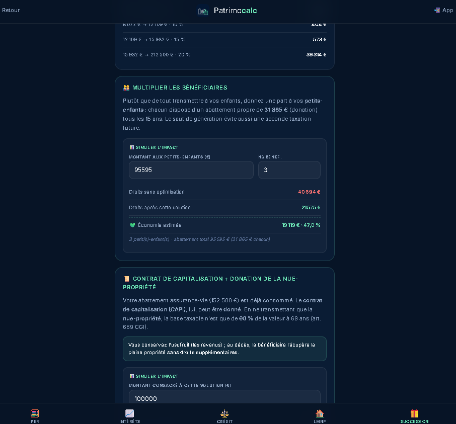 Patrimocalc gallery image