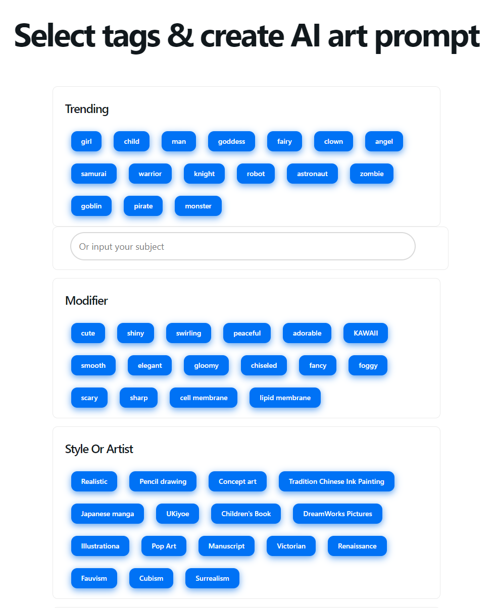 AI Prompt Generator gallery image