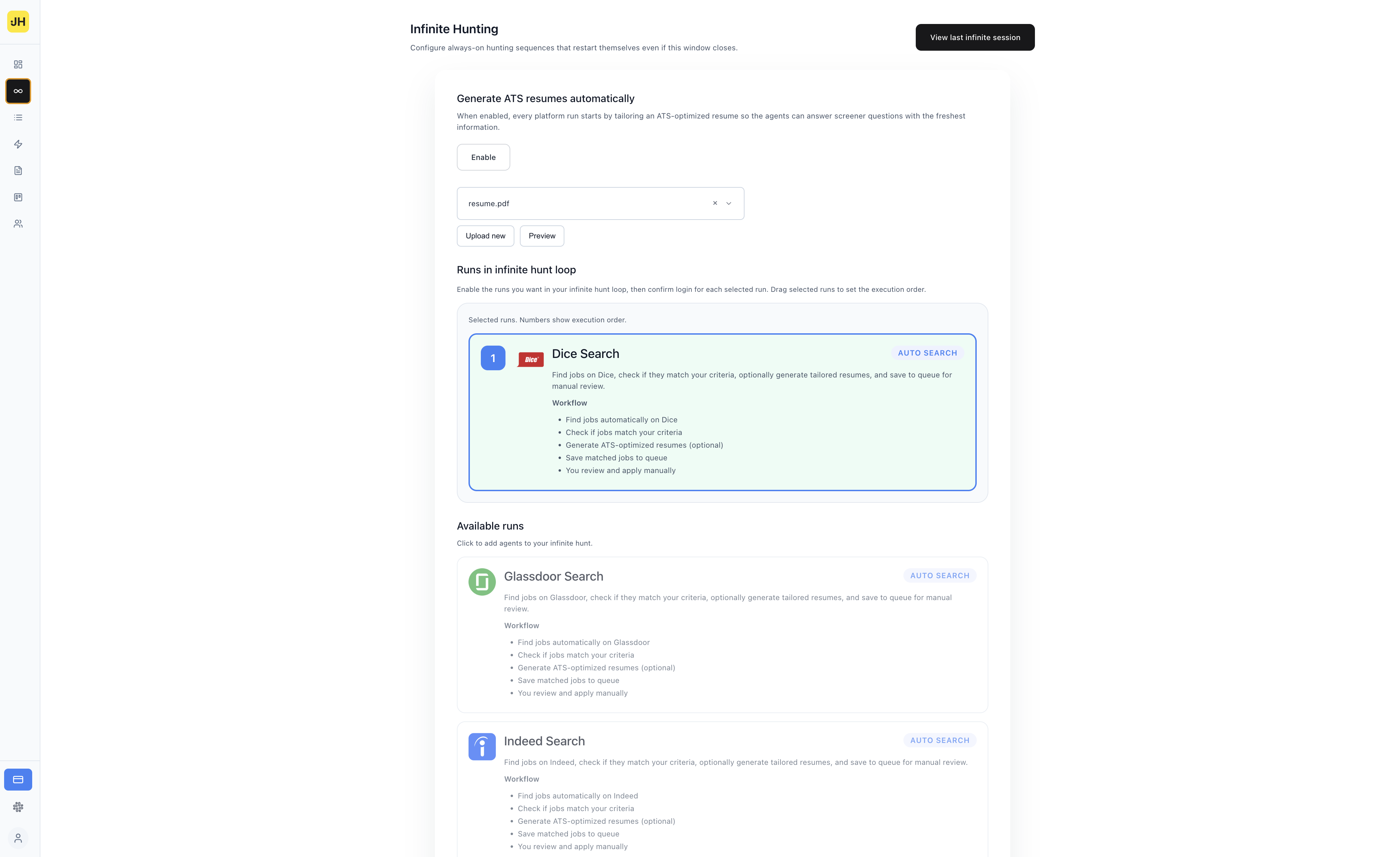 JobHuntr - Screenshot 3 showing product features and functionality