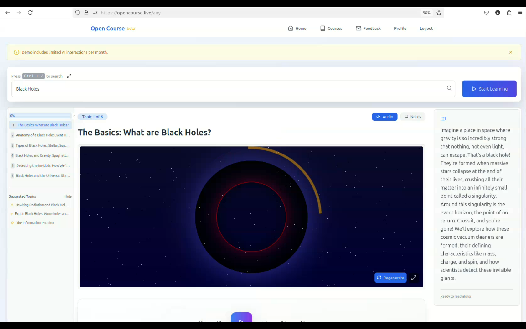 Open Course gallery image