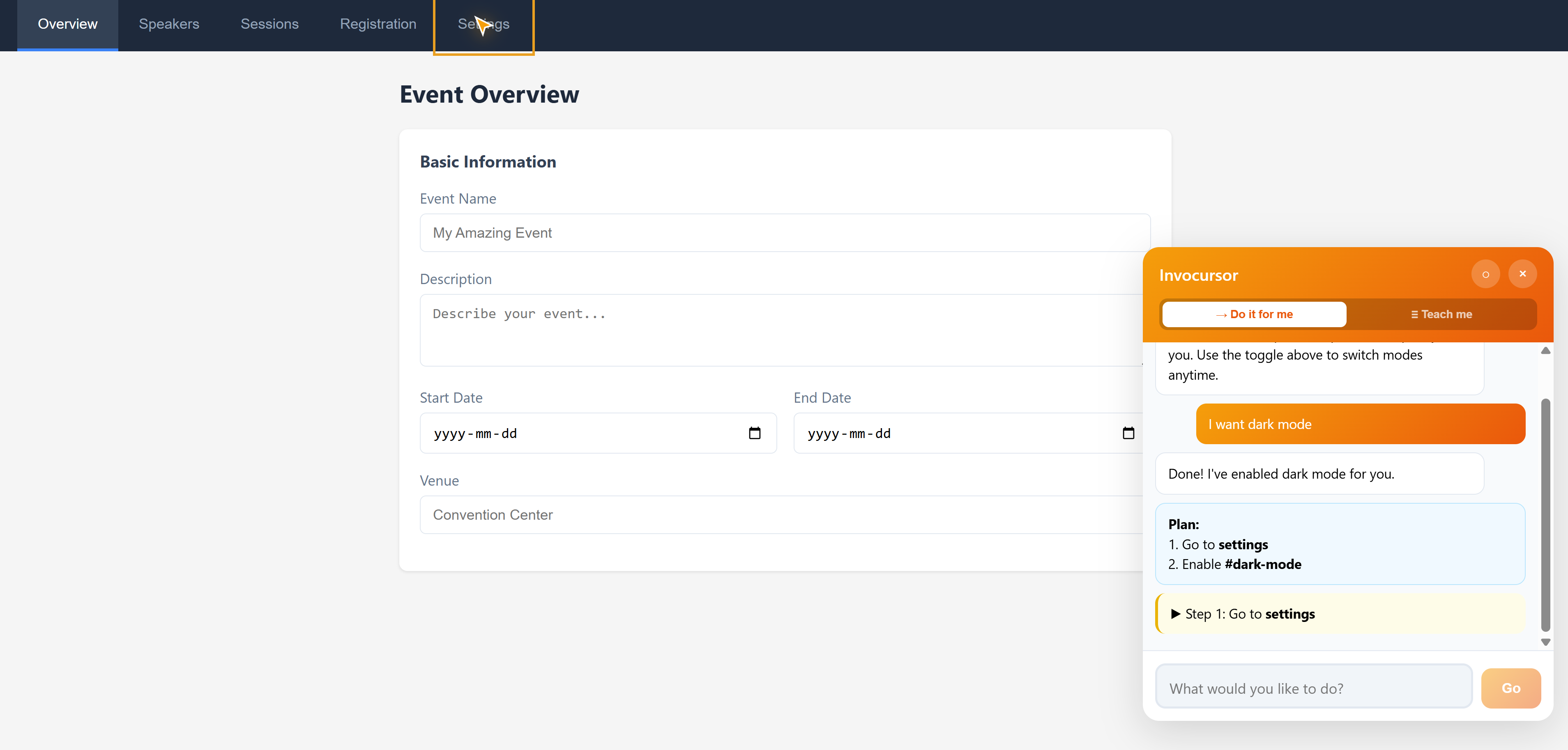 Invocursor - Screenshot 2 showing product features and functionality