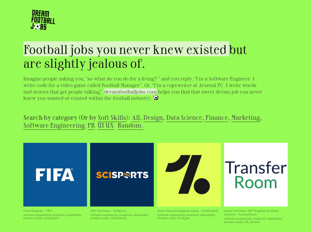 Mídia 5 de Dream Football Works - Encontre trabalhos de futebol dos sonhos que você nunca soube que existia ⚽