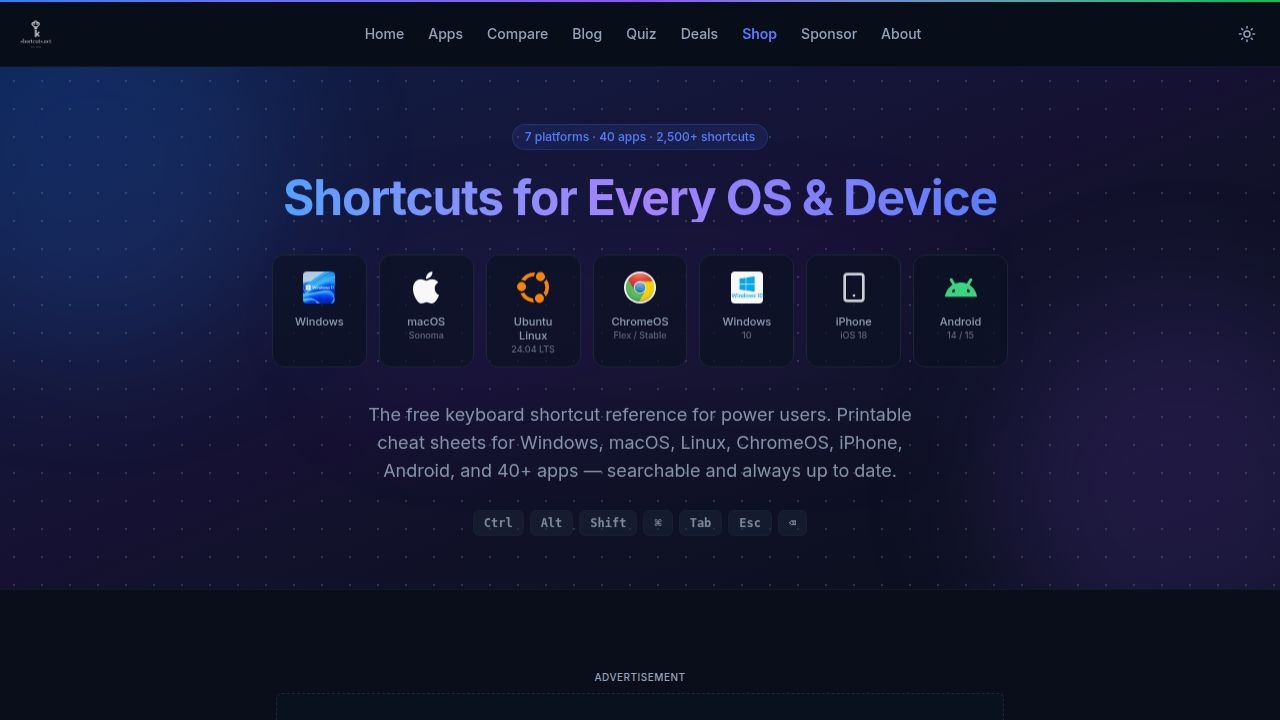 KeyShortcuts.net gallery image