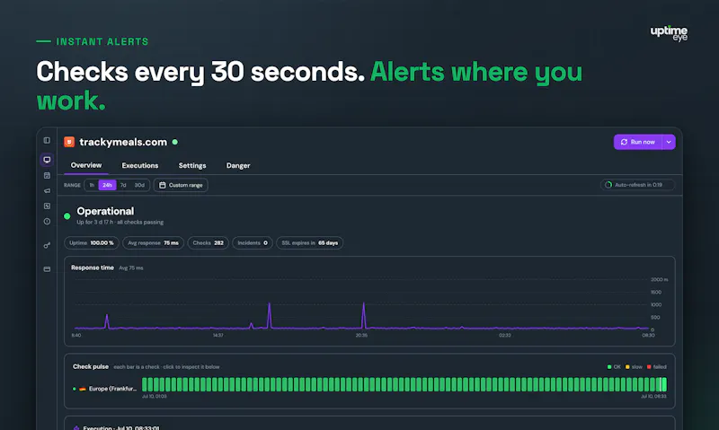 UptimeEye screenshot 6