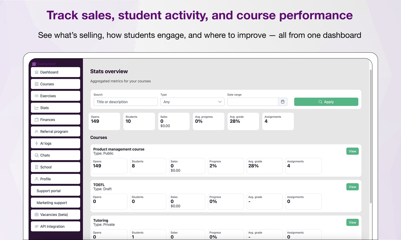 SubSchool gallery image