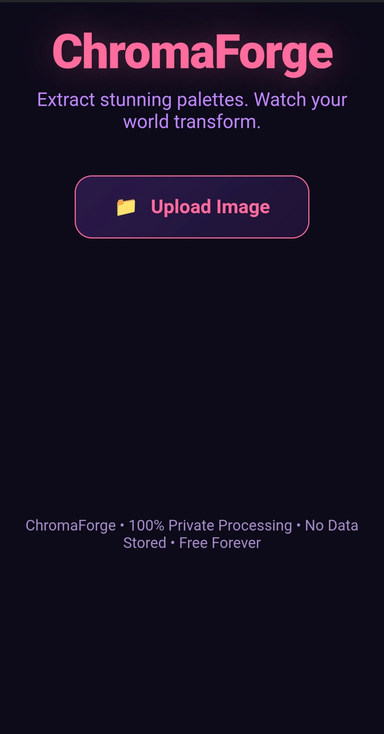 ChromaForge screenshot 1
