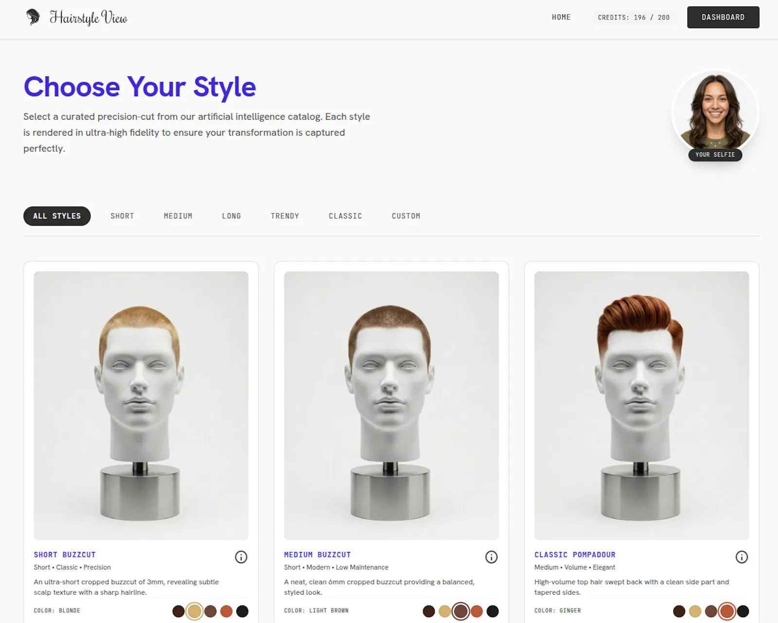 Hairstyle View screenshot 5