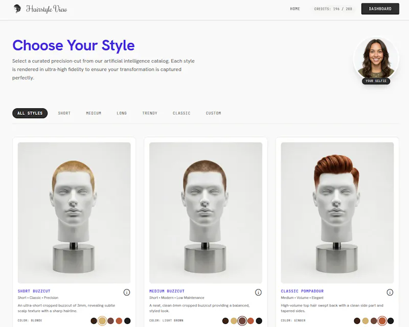 Hairstyle View screenshot 5