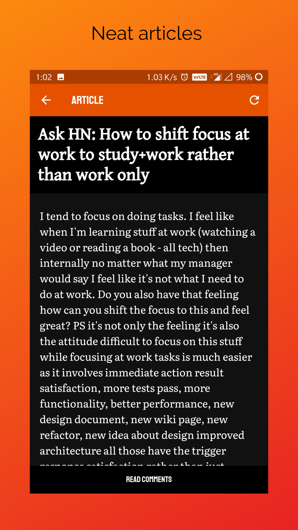 Void News - HackerNews Dark Bulletin gallery image