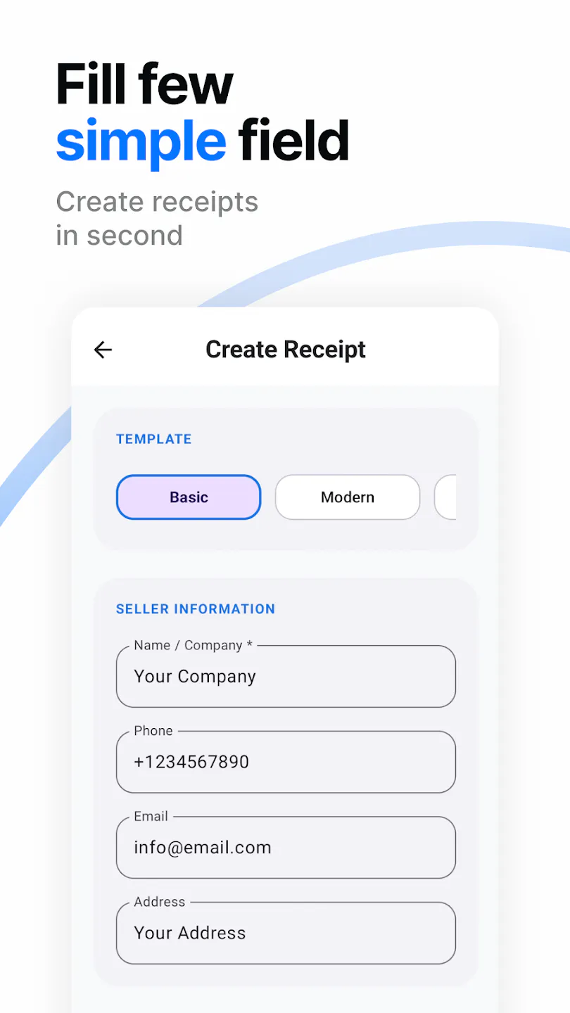 QuickReceipt gallery image