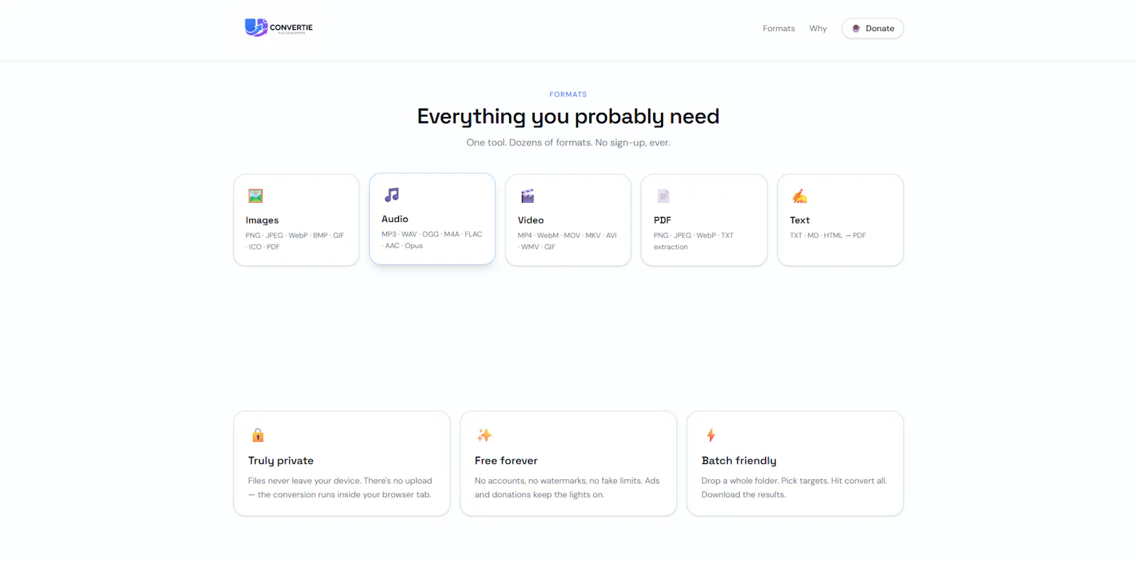 Convertie.org screenshot 3