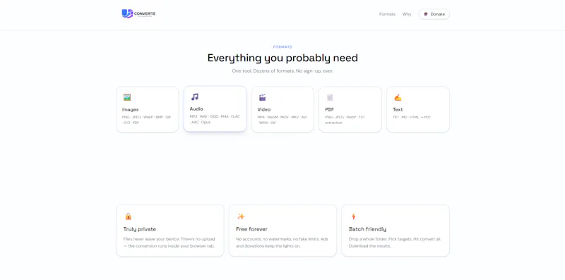 Convertie.org screenshot 3