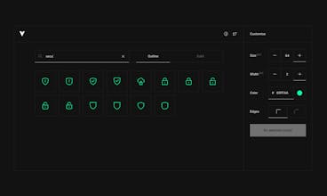 Vzy Icons gallery image