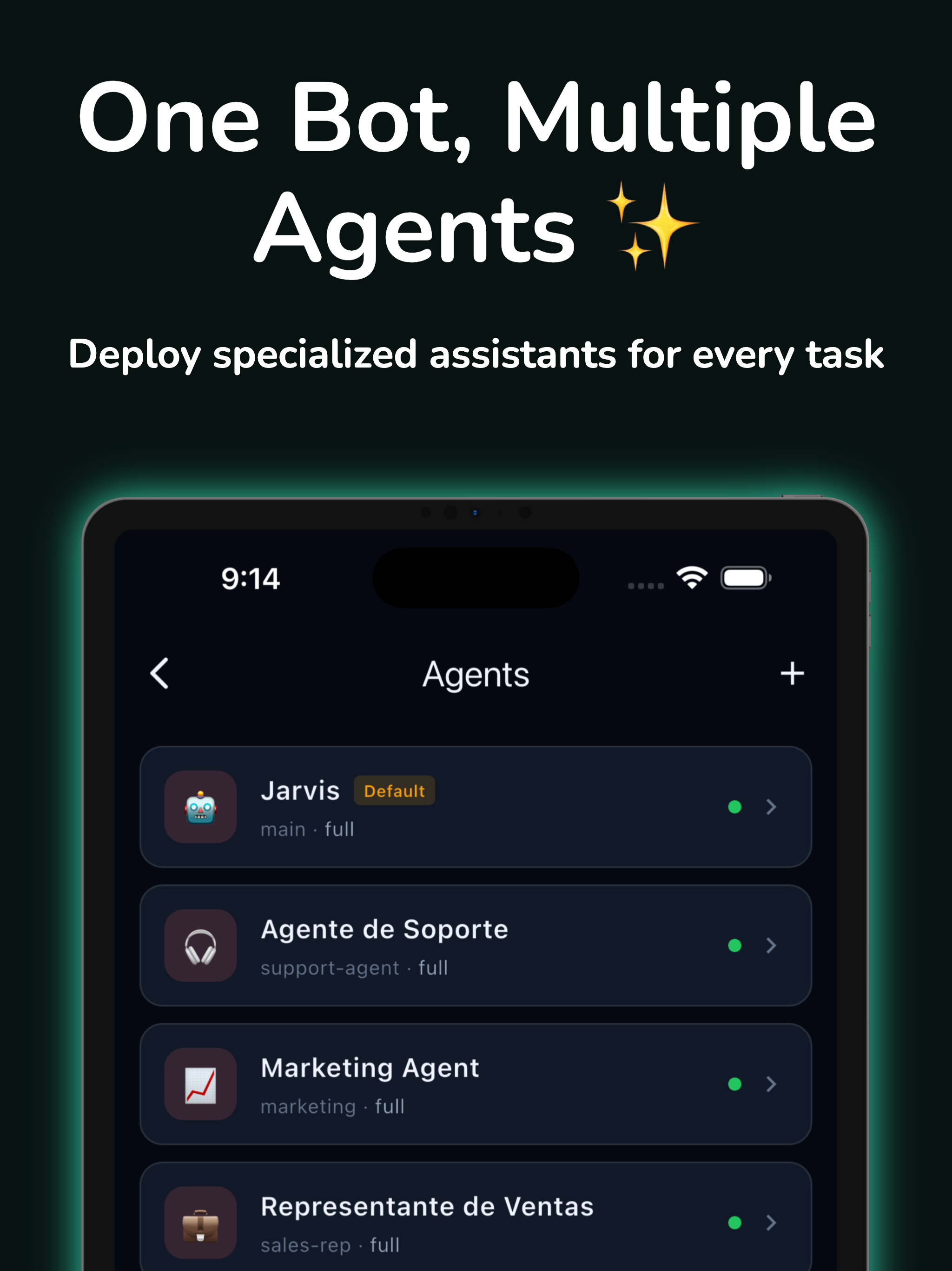 GoClaw - Main product screenshot demonstrating key features and user interface