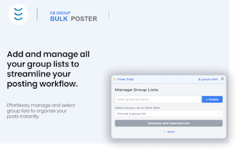 FB Group Bulk Poster gallery image