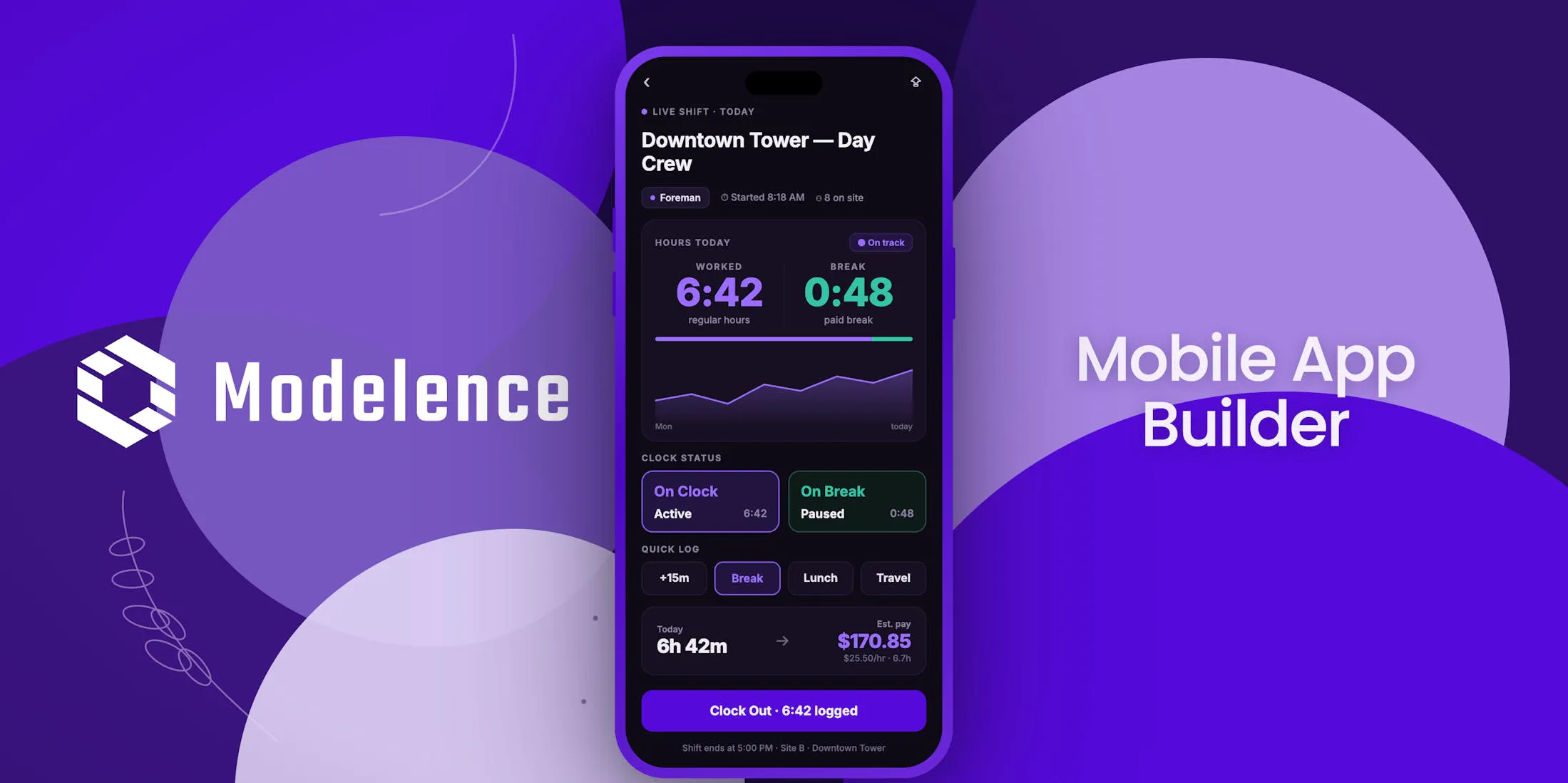 Modelence App Builder gallery image