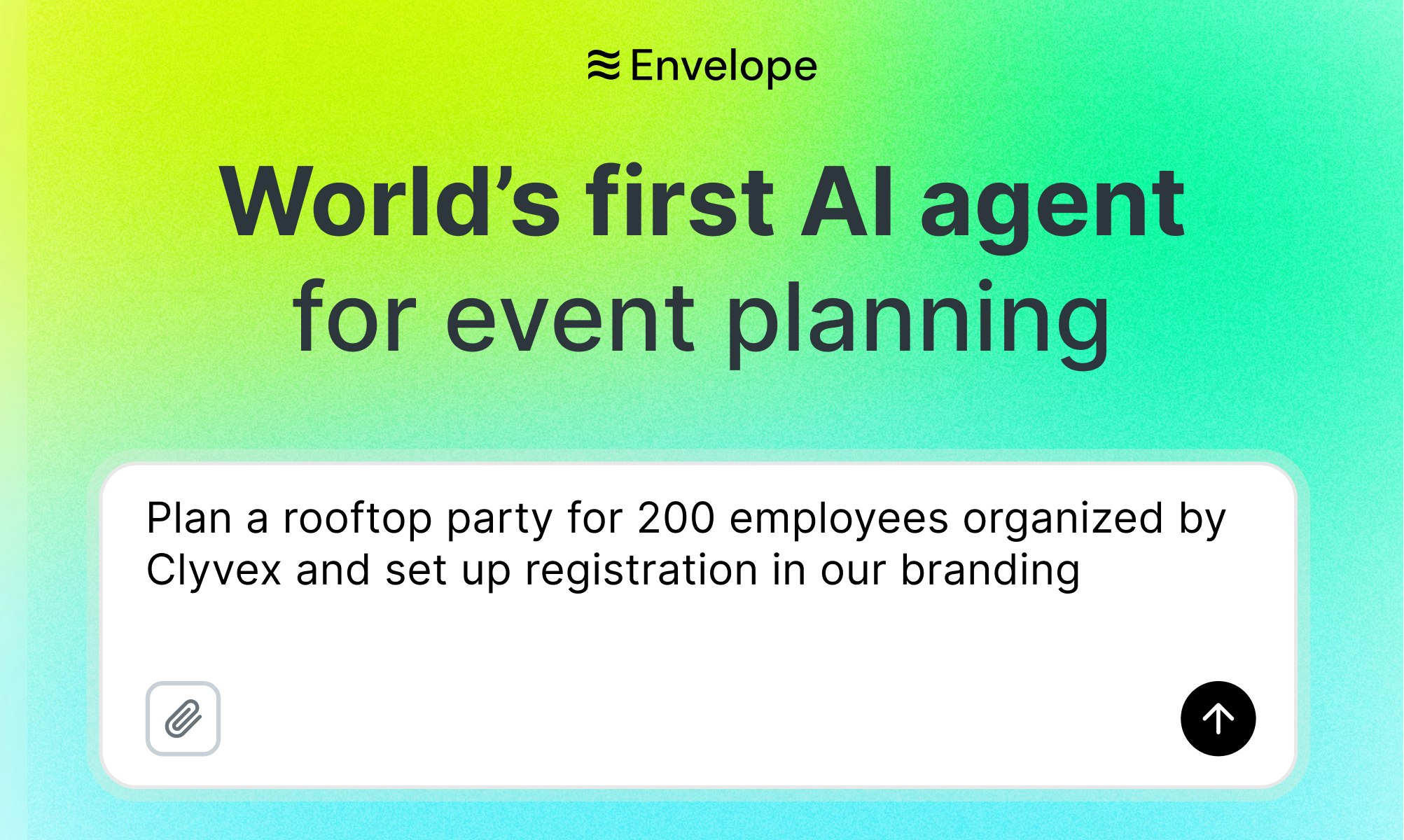 Média Enveloppe - Premier agent d'IA pour la planification des événements 2