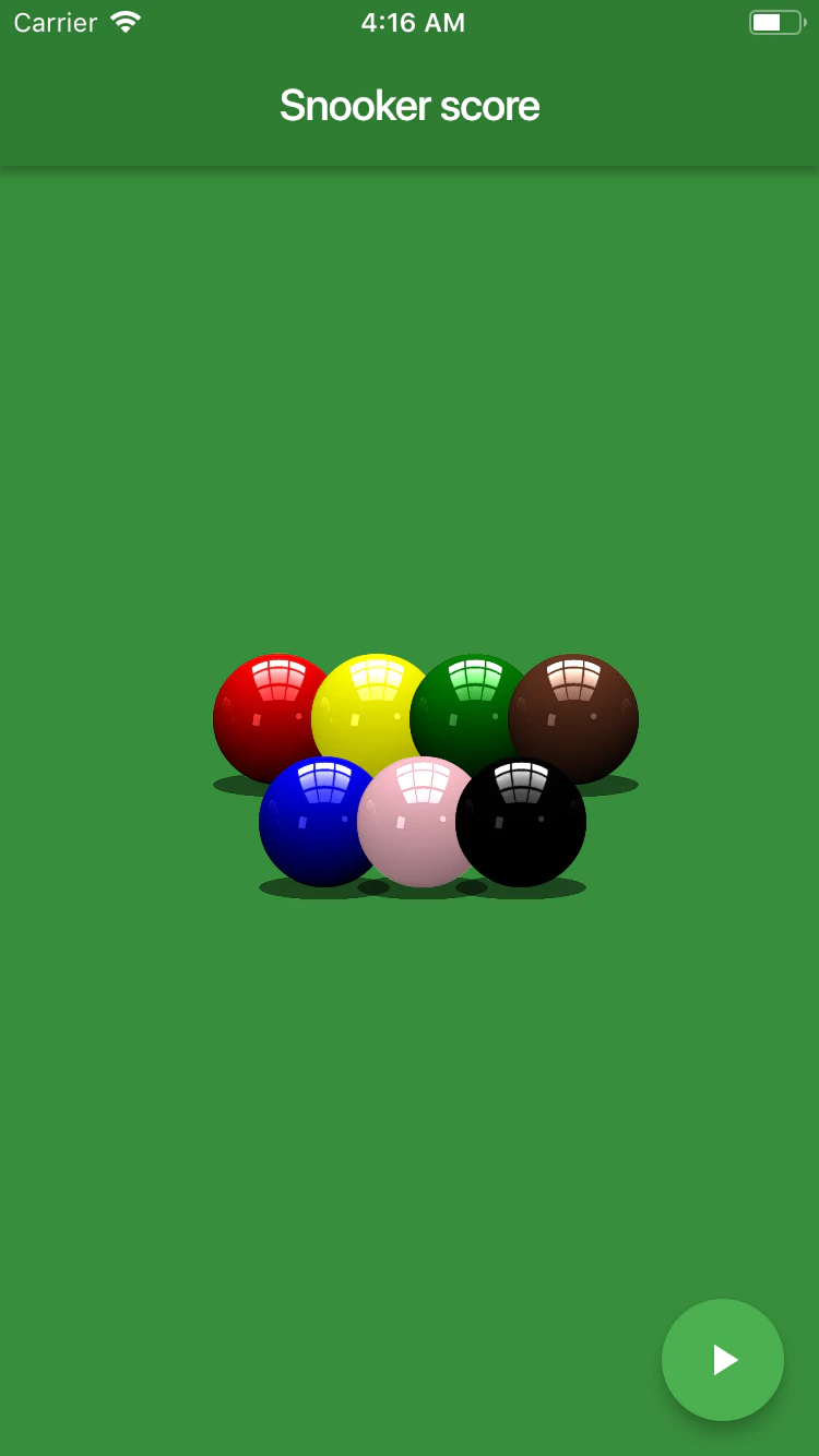 Snooker: Scoreboard