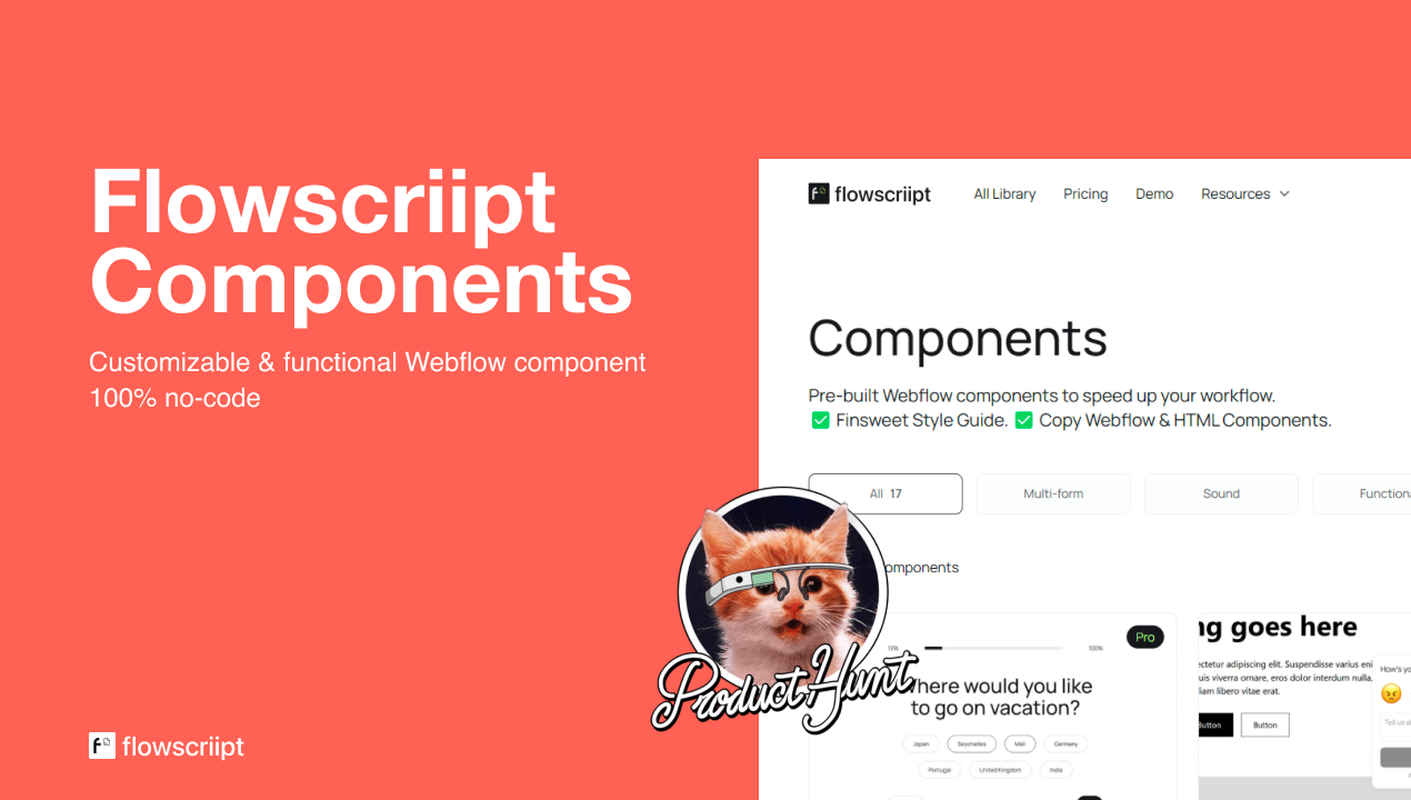 Flowscriipt Webflow Components media 1