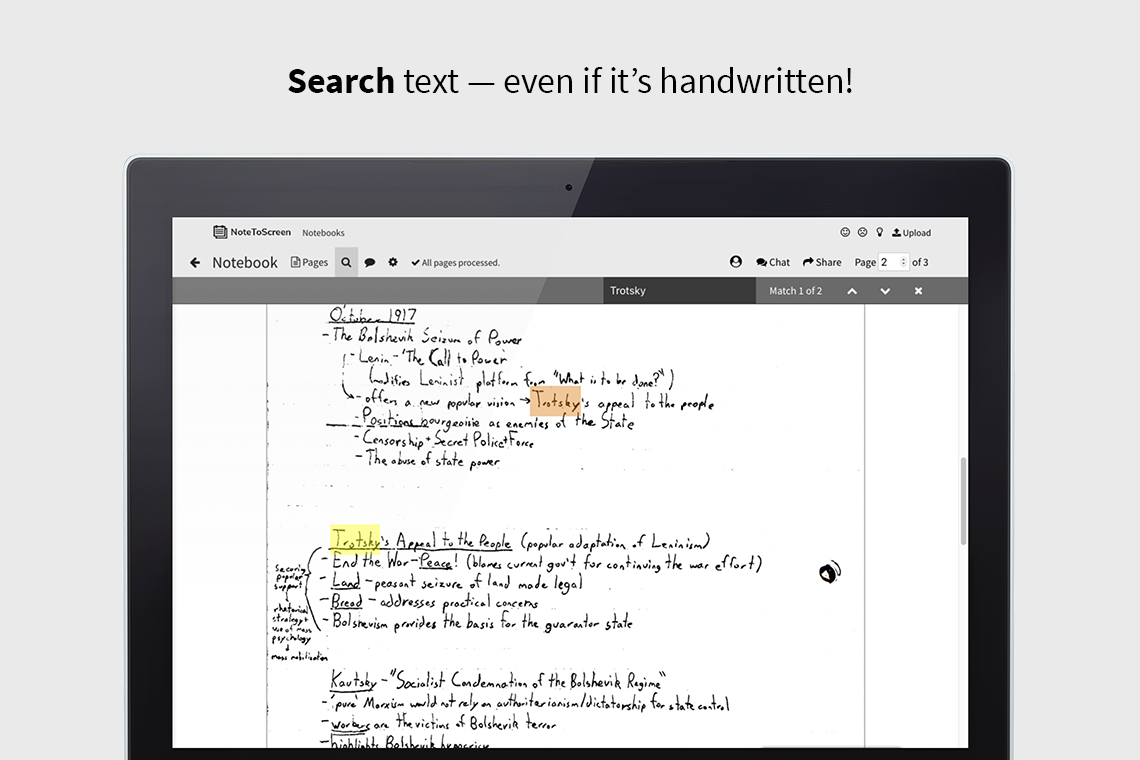NoteToScreen gallery image