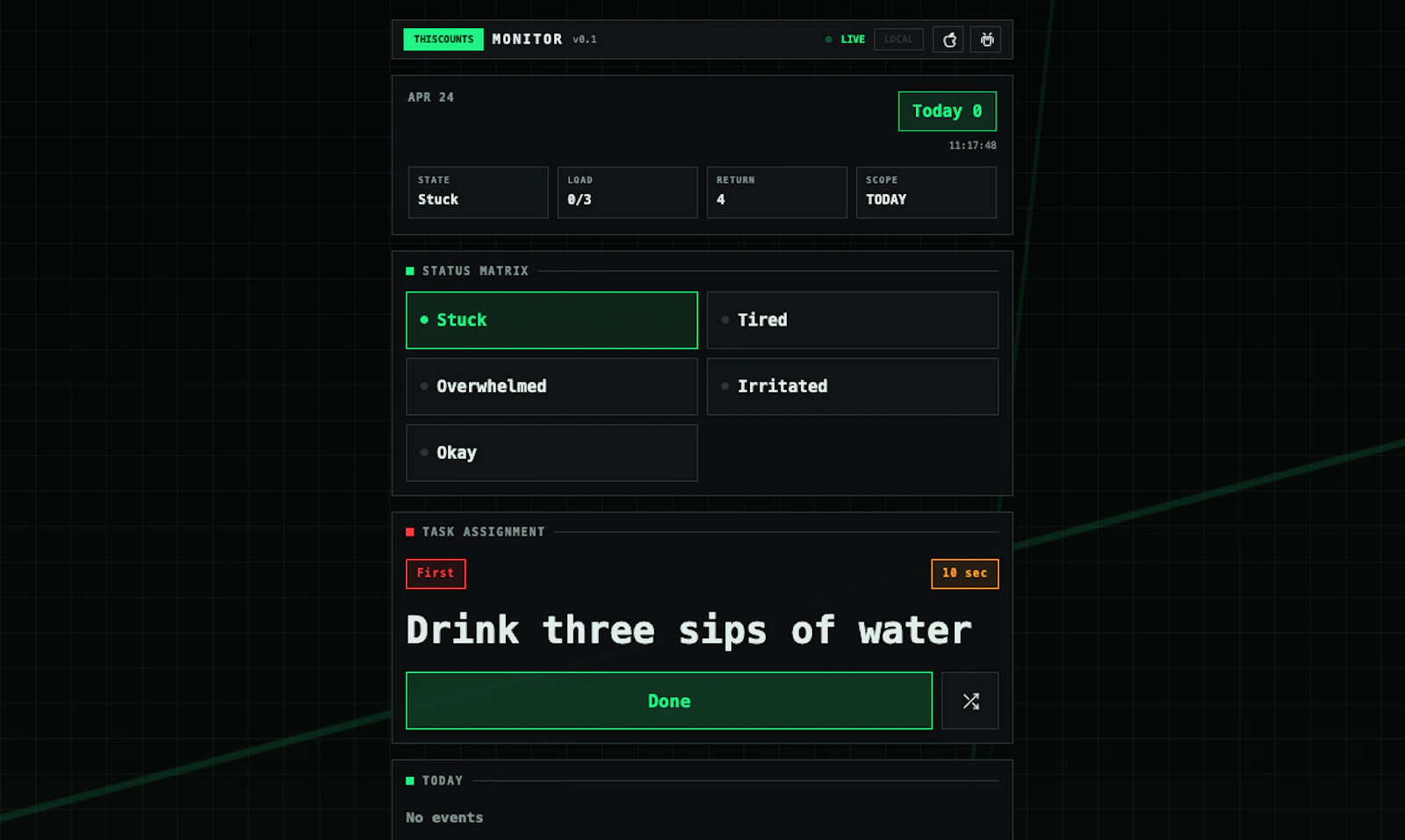 ThisCounts screenshot 2