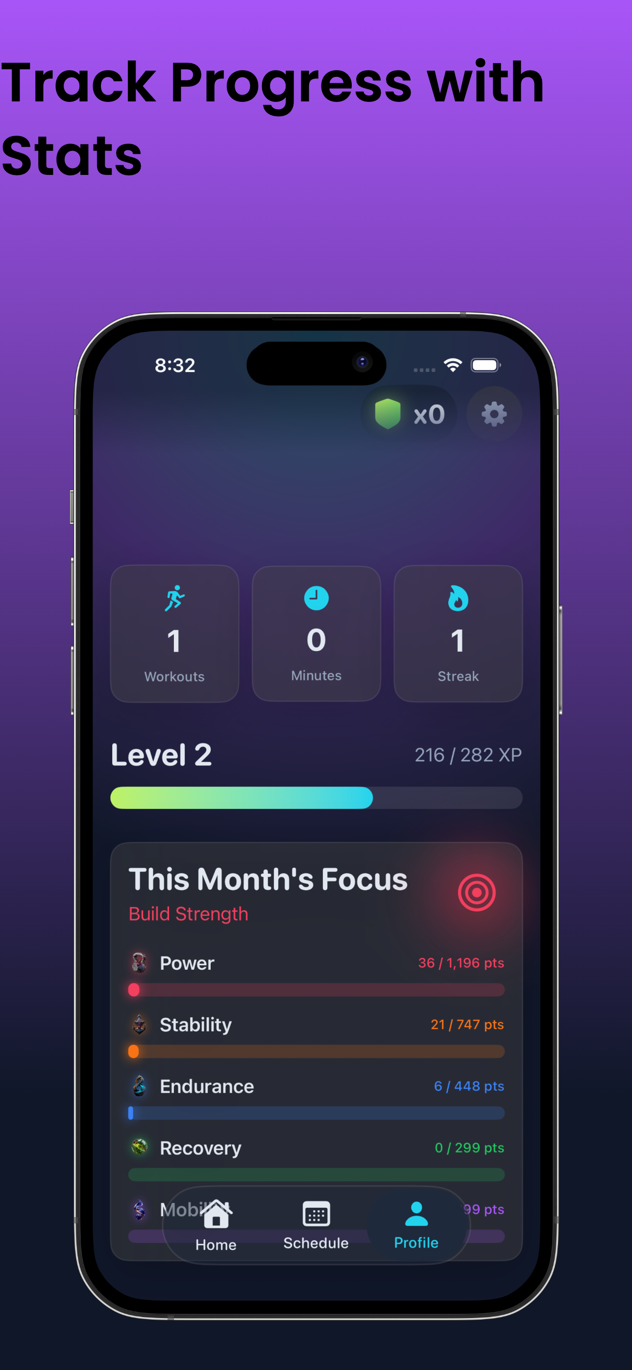 基于卡的锻炼-Velmor - 适应您的Roguelike Fitness应用程序。媒体6